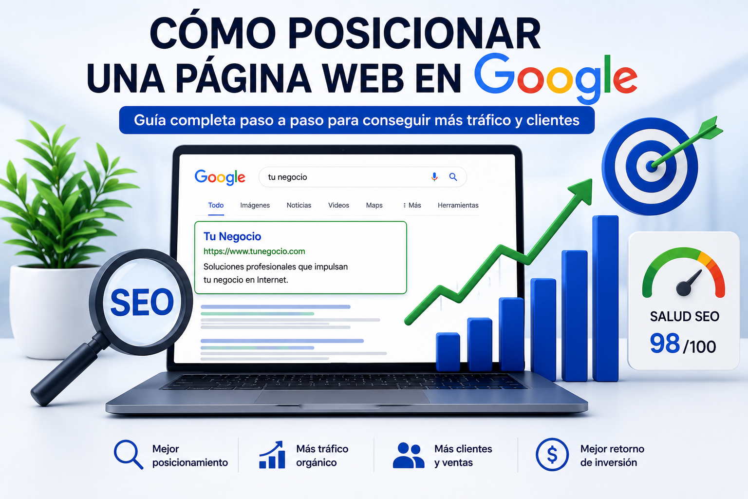 Cómo Posicionar Una Página Web En Google