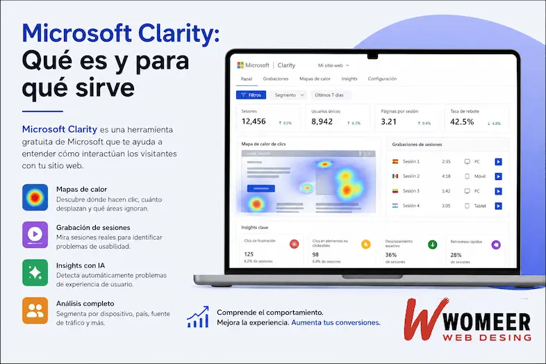 ¿Qué Es Microsoft Clarity Y Para Qué Sirve?